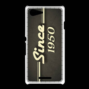 Coque Sony Xpéria E3 Since 1950 gris