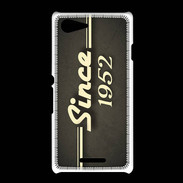 Coque Sony Xpéria E3 Since 1952 gris