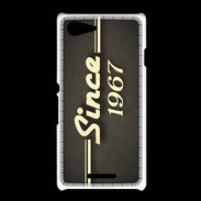 Coque Sony Xpéria E3 Since 1967 gris