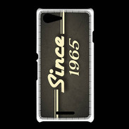 Coque Sony Xpéria E3 Since 1965 gris