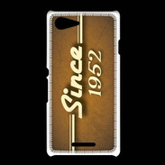 Coque Sony Xpéria E3 Orange since 1952