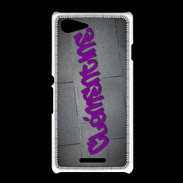 Coque Sony Xpéria E3 Clémentine Tag