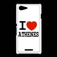 Coque Sony Xpéria E3 I love Athenes