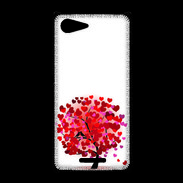 Coque Sony Xpéria E3 Arbre coeurs