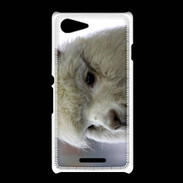 Coque Sony Xpéria E3 portrait de lama PB 1