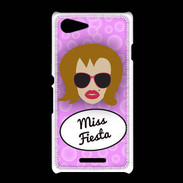 Coque Sony Xpéria E3 Miss Fiesta Rousse