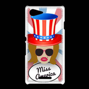 Coque Sony Xpéria E3 Miss USA Rousse