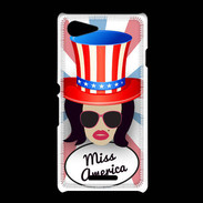 Coque Sony Xpéria E3 Miss USA Brune