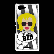 Coque Sony Xpéria E3 Miss Bretagne Blonde