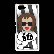 Coque Sony Xpéria E3 Miss Bretagne Chatain