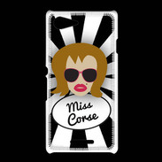 Coque Sony Xpéria E3 Miss Corse Rousse