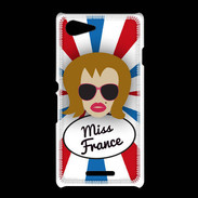Coque Sony Xpéria E3 Miss France Rousse