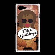 Coque Sony Xpéria E3 Miss Guadeloupe Black
