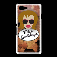 Coque Sony Xpéria E3 Miss Guadeloupe Rousse