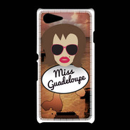 Coque Sony Xpéria E3 Miss Guadeloupe Chatain