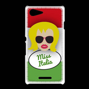 Coque Sony Xpéria E3 Miss Italie Blonde