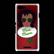 Coque Sony Xpéria E3 Miss Maroc