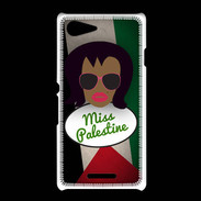 Coque Sony Xpéria E3 Miss Palestine