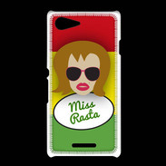 Coque Sony Xpéria E3 Miss Rasta Rousse