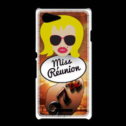 Coque Sony Xpéria E3 Miss Réunion Blonde
