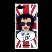 Coque Sony Xpéria E3 Miss UK Brune