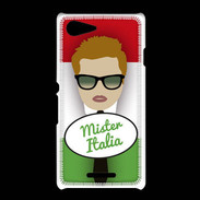 Coque Sony Xpéria E3 Mister Italie Roux