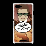 Coque Sony Xpéria E3 Mister Martinique Chatain