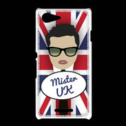 Coque Sony Xpéria E3 Mister UK Brun