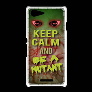 Coque Sony Xpéria E3 Keep Calm and Be Mutant