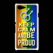 Coque Sony Xpéria E3 Keep Calm and Be Proud mens Gay