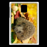 Coque Blackberry Passport Automne et Hérisson