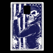 Coque Blackberry Passport Tête de mort Biker USA