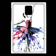 Coque Blackberry Passport Danse classique en illustration