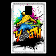 Coque Blackberry Passport Dancing Graffiti