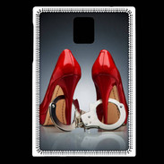 Coque Blackberry Passport Chaussures et menottes