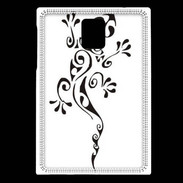 Coque Blackberry Passport Pompiers en noir et blanc