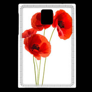 Coque Blackberry Passport Coquelicots en peinture 150