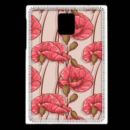 Coque Blackberry Passport Fleurs vintage 2