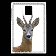 Coque Blackberry Passport Portrait d'un chevreuil 50