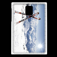 Coque Blackberry Passport Paire de ski en montagne