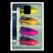 Coque Blackberry Passport Chaussures à talons colorés 5