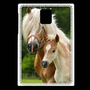 Coque Blackberry Passport Cheval et poulain