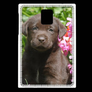 Coque Blackberry Passport Chien labrador chocolat 3