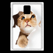 Coque Blackberry Passport Chaton caché