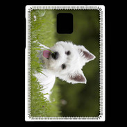 Coque Blackberry Passport Chiot terrier blanc 2
