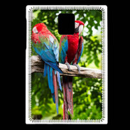 Coque Blackberry Passport Couple de macaw