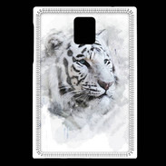 Coque Blackberry Passport Tigre blanc 100