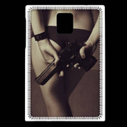 Coque Blackberry Passport Attention maîtresse dangereuse