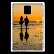 Coque Blackberry Passport Balade romantique sur la plage 5