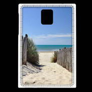 Coque Blackberry Passport Accès à la plage